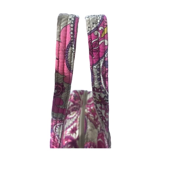 Vera Bradley Pink and Purple Paisley Shoulder Bag Mini - Picture 8 of 8